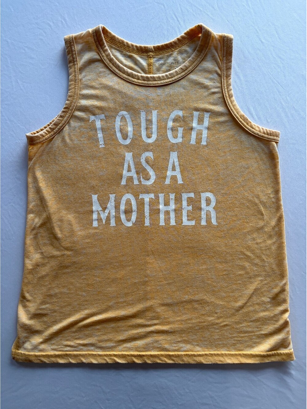 Grayson Threads Women’s M Purple Tough As A Mother Graphic Tank Top